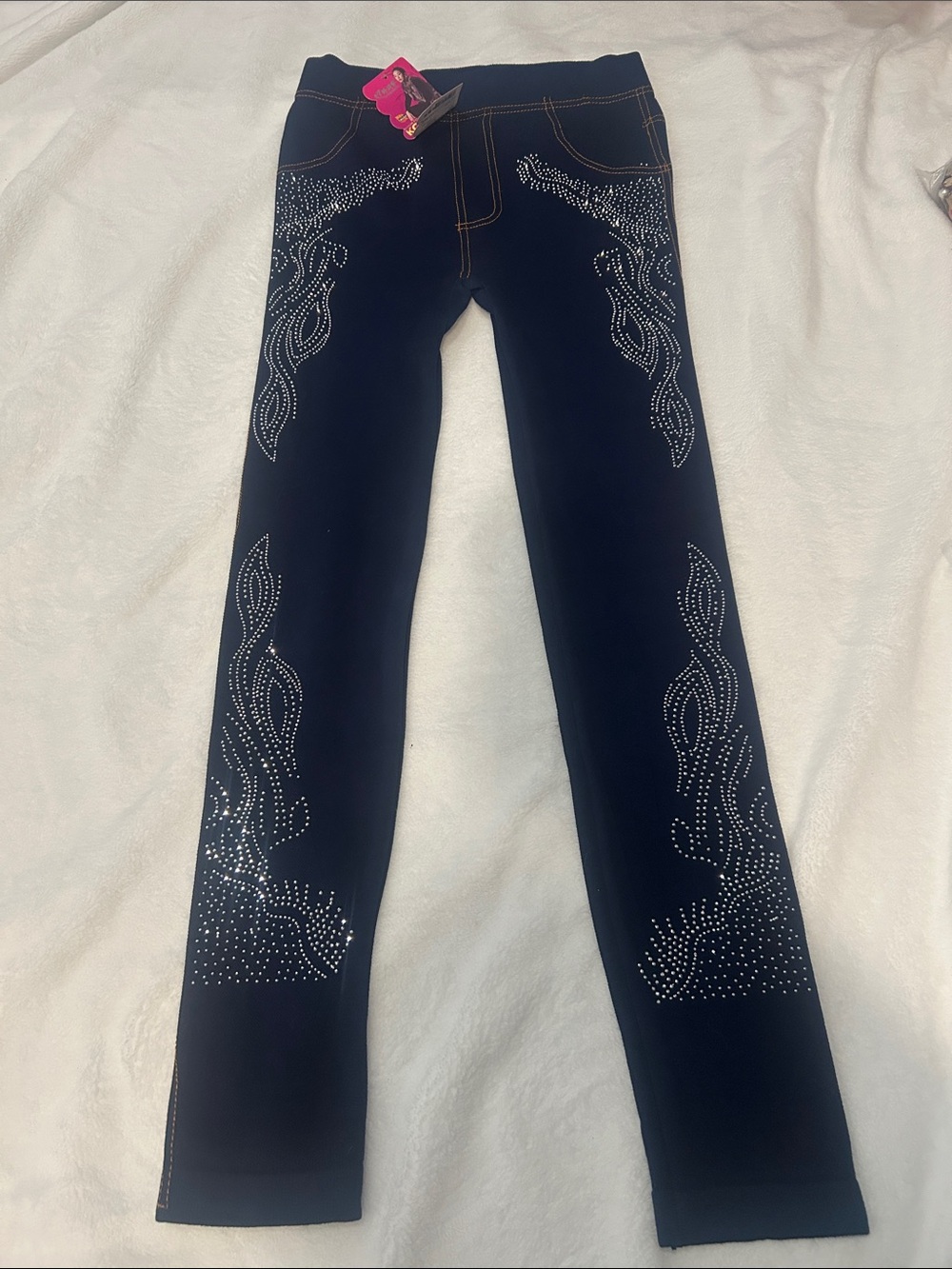 Women's Rhinestone-Embellished Jeans